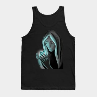 Light butterfly surreal artwork Tank Top